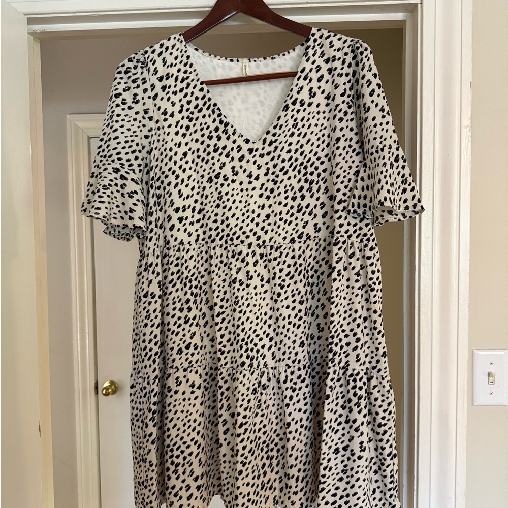 Black and White Dress